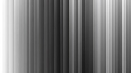 Poster - abstract grayscale vertical stripes background design