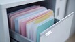 © rifai_art - drawer overflowing with colorful folders, hinting at a wealth of knowledge and information stored within
