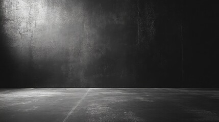 Poster - Mystical shadows dance on a textured black backdrop during twilight, inviting creativity and imagination for artistic expression