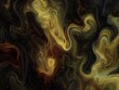© Barek - Abstract Gold and Black Swirling Marble Texture Background