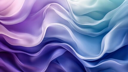 Leinwandbilder - Abstract Purple Blue Fabric Texture Seamless Waves Pattern Design Background art hue soft silk dark 