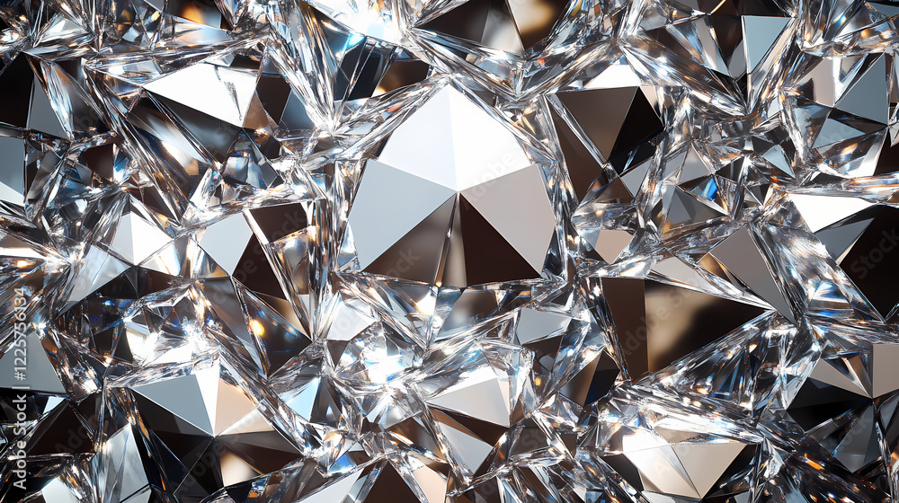 Triangular prism overlays for background textures. Diamond Path ...
