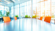 © Taras Vykhopen - Modern office space with bright light and minimalist design features