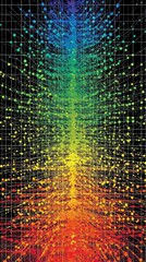 Poster - Visualization of the Electromagnetic Spectrum Highlighting Various Frequencies and Wavelengths