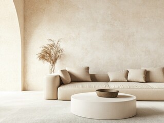 Wall Mural - Modern Living Room with Neutral Tones