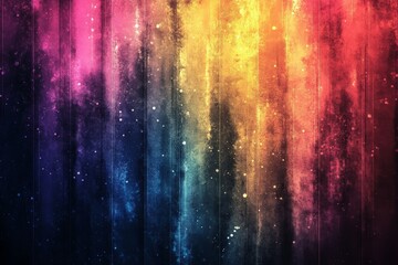 Aufkleber - Vibrant abstract background showcasing a blend of colors from purple to yellow with a textured appearance