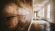 © Fozle - Rustic Wooden Wall Corridor Interior Design Photography