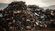© Zaiseefa - The scrap metal heap represents both waste and potential for recycling.