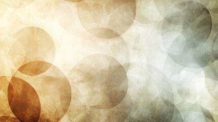 Poster - Abstract Colorful Background with Soft Circles and Textures