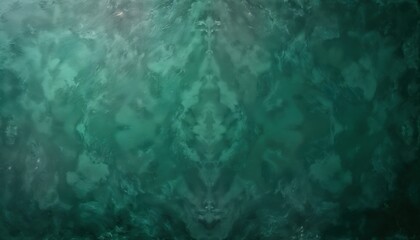Aufkleber - Abstract art piece shows intriguing interplay of textures, colours. Deep teal hues create rich surface. Geometric patterns emerge from surface, hinting at architectural forms. Visualizes intriguing