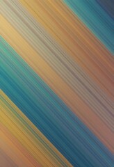 Poster - Abstract Diagonal Lines in Earthy Tones