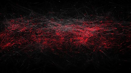 Poster - Dynamic abstract visuals digital art motion graphics dark background contemporary energy and movement