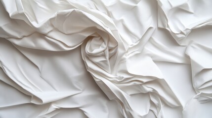 Poster - Abstract textile composition studio photography minimalist close-up softness and texture exploration