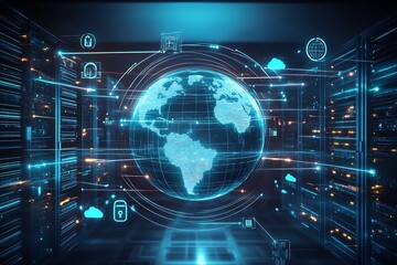 Poster - Digital Connectivity and Cloud Computing in a Modern Server Environment : Generative AI