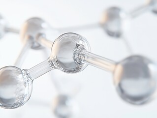 Aufkleber - Innovative Molecular Design Highlighting Complex Structures in Cutting-Edge Scientific Exploration : Generative AI