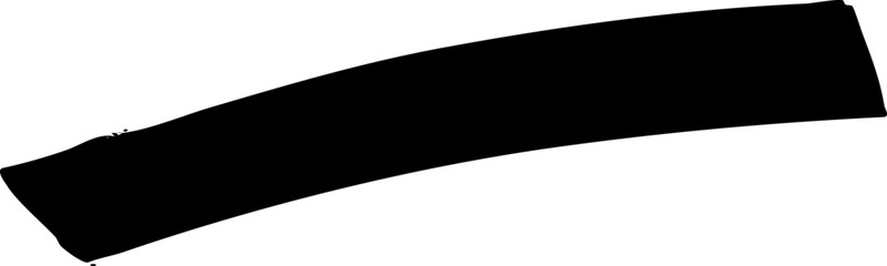 Aufkleber - Brush stroke line vector