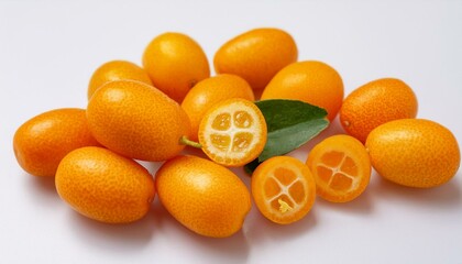 Wall Mural - Juicy Kumquats Ready to Eat