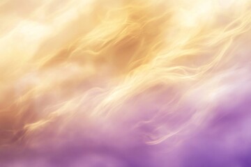 Wall Mural - Abstract swirling clouds in warm hues of orange and purple, creating a dreamy atmosphere