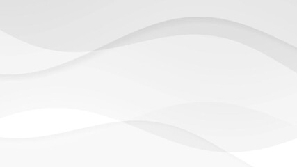 white background curve wavy animation gradient shape smooth motion
