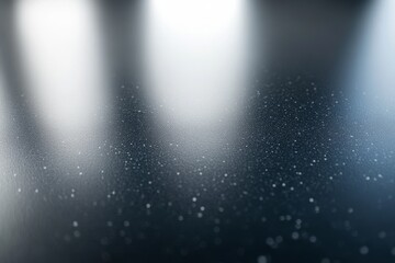 Poster - Smooth Dark Surface with Subtle Light Reflection and Glittering Effects