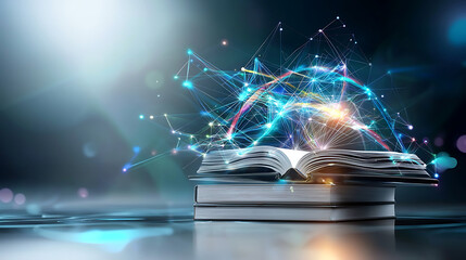 Poster - Illuminating connections the power of knowledge in an abstract digital library setting