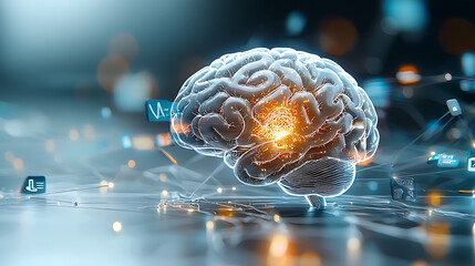 Poster - Exploring neural connections and cognitive function in a digital realm virtual environment 3d visualization