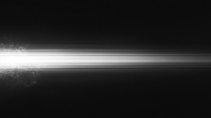Poster - Abstract Black and White Light Streak Background Design Modern Digital Art Graphic Image Dark Grey  