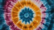 © wiwat apisithpinyo - Vibrant Tie-Dye Pattern in Bright Colors for Unique Design Projects