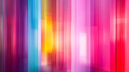 Poster - Abstract Vibrant Vertical Stripes Colorful Background Design Texture Red Art Pink Blue Image Style  