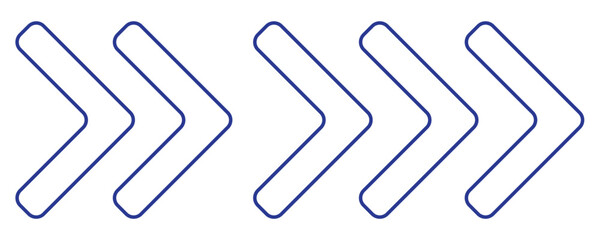 Leinwandbilder - Swipe icons set. Up arrow button symbols. Scrolling, slide icon collection. Vector illustration
