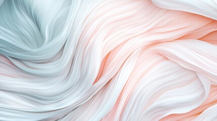 Leinwandbilder - High-resolution close-up of an abstract background with flowing lines and soft, pastel colors, creating a serene and calming visual experience.