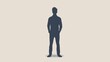 © Sophia - Man Standing Person Icon Vector Illustration