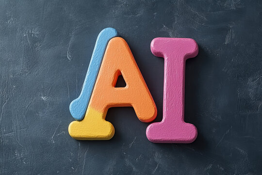 a ultra realistic photo of letters 