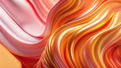 abstract background waves texture layered texture rose gold glow silk like