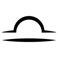 Aufkleber - Libra Zodiac Symbol Libra zodiac horoscope astrology sign