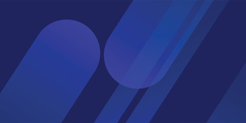 Wall Mural - abstract blue background. modern simple blue geometric design. minimal shapes.