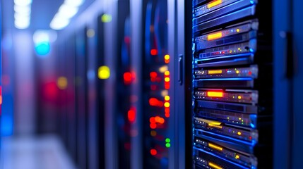 Poster - Editorial style image of information source management procedures in an enterprise data center 