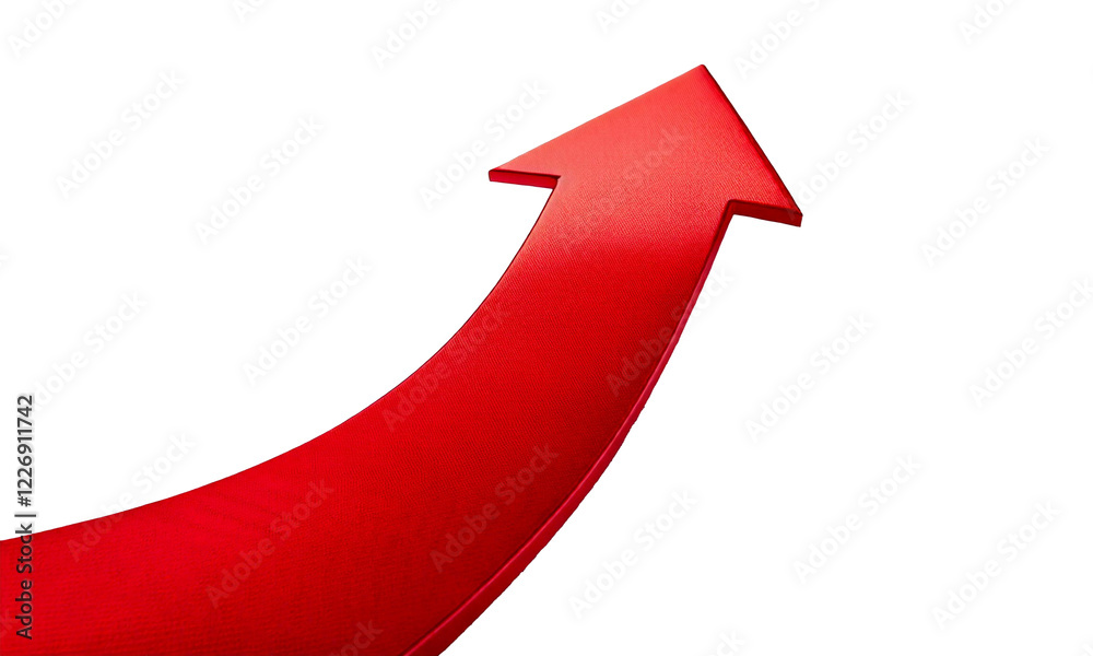 red arrow PNG format, isolated graphic, transparent white background ...