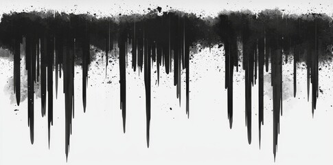 Poster - Abstract halftone dotted background with a modern grunge texture