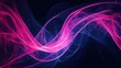 © Photock Agency - Ethereal Pink Smoke Trails Forming Soft Swirls in a Gentle Flowing Motion