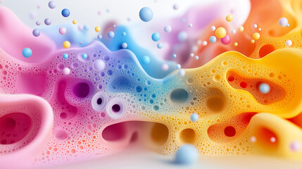 Poster - Complex fractal designs showcase vibrant colors and intricate patterns, creating an energetic visual experience in a digital environment