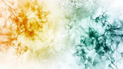 Poster - Watercolor-inspired color wash art event abstract digital art environment colorful aesthetic viewpoint