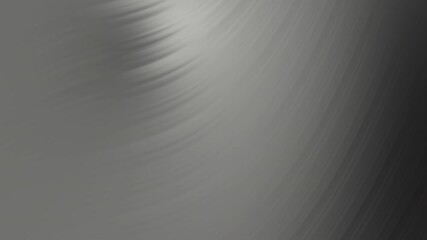Poster - Abstract Metallic Swirls - A Study in Grayscale with Smooth Curves and Textures
