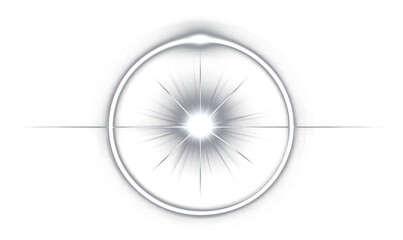 Wall Mural - png an isolated blink bright grow light effect astronomy outdoors eclipse.