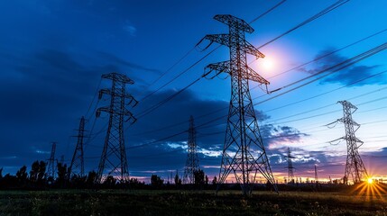 Poster - Energy democratization mapping responsive interconnections in the power grid industrial landscape photographic viewpoint