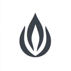 Aufkleber - Flame icon symbolizing passion and energy for various applications and creative designs. Generative AI