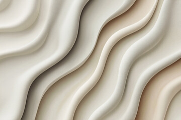 Poster - Minimalist gradient pattern in soft neutral tones with subtle textures presented on a clean white background