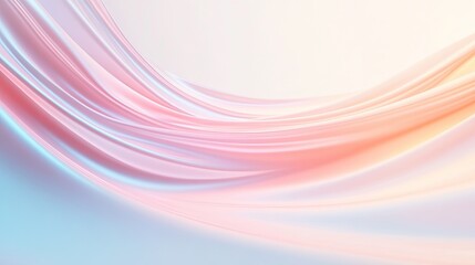 Poster - abstract design of swirling lines and vibrant gradients on clean white digital canvas creative and bold patterns copy