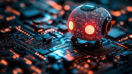 Poster - The stock chat bot is integrated with the computer processing unit