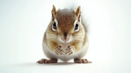 Wall Mural - Small Squirrel Standing Up